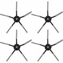 4 Packs Durabl Ot Vacuum - Compatible With S8, S7, Q7, Q Revo, S6, S5, S4, E Series - Easy Installation Floor Attachment - Black - View 1