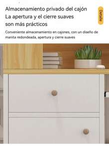 Mostrador De Caja De Recepción De Madera Moderno Y Sencillo - Blanco - Ver 4