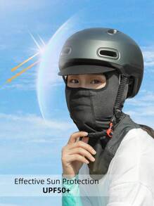 [2Pcs/1pc]Balaclava Face Mask Cooling Neck Gaiter Breathable Face Covering Motorcycle Cycling For Men Women Ski Masks - Long - View 5