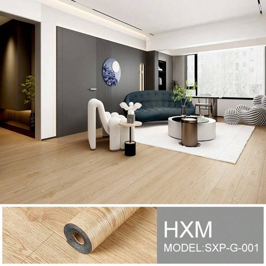 Self Adhesive Waterproof Thicken Matte Floor Stickers Home Decoration Kitchen Bathroom Wardrobe Floor Wood Grain Floor Stickers