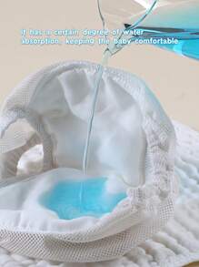 3/5 peças Calças de treinamento para penico para bebês, Roupa íntima leve e lavável para treinamento de verão para bebês, Fralda de pano reutilizável unissex, Adequada para treinamento de penico para meninos e meninas, Várias combinações, Itens essenciais para bebês - Multicolorido - Ver 5