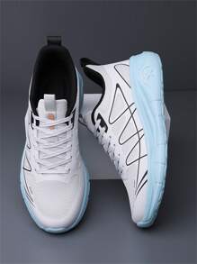 New Breathable Running Shoes, Non-Slip Casual Sports Sneakers, Lightweight Men's Shoes Providing More Comfortable Wearing Experience, Suitable For Any Occasion