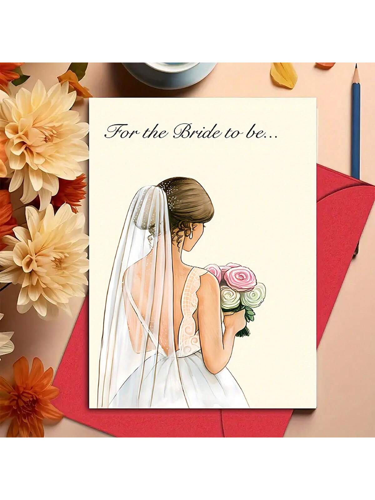 One inspirational greeting card with envelope - 6....