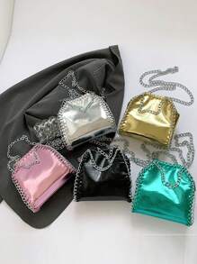 New Fashionable Silver Shoulder Bag For Women
