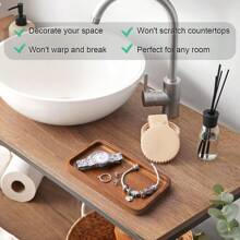 Rectangular Acacia Wood Tray - 11.4in*4.1in Kitchen Table Decoration Tray, Suitable For Home Decoration, Coffee, Pastry, Snacks, Keys, Candles, Perfume, Soap, Etc. Suitable For Various Holidays,Kitchen,Christmas Gift