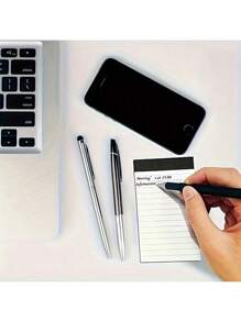 10 支凝胶笔可爱卡通黑猫凝胶笔 0.5 毫米黑色墨水笔，学生办公用品 - 黑色 - 查看 7