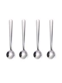 8/4 件迷你咖啡勺套装，304 不锈钢，非常适合咖啡、茶和浓缩咖啡 - 银色和金色。 - 彩色 - 查看 10