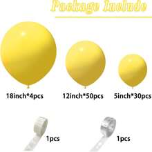 84 件 5 12 18 英寸 12.70 30.48 45.72 厘米彩色气球花环拱门套件生日快乐气球派对装饰婚礼气球