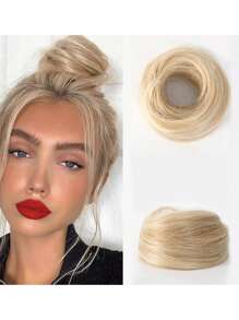 1pc Fashionable & Elegant Hair Scrunchie Bun Maker, Hair Accessories Wig, Messy Bun Hair Donut, Suitable For Everyday Use