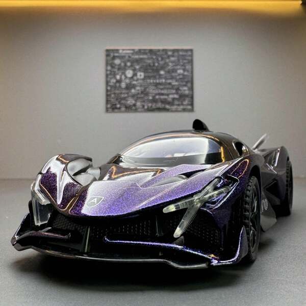 Modellino di auto in lega pressofusa in scala 1:32, regalo per Ognissanti e Natale