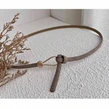 Women Skinny Waist Belt, Fashionable Suit Decoration Accessory For Dresses, Shirts, Trousers, Summer - Multicolor - View 2