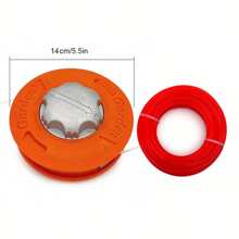 Orange OM Type Automatic Trimmer Head + M10*1.25 Grass Cutter Line For Garden Machinery Gasoline Brush Cutter