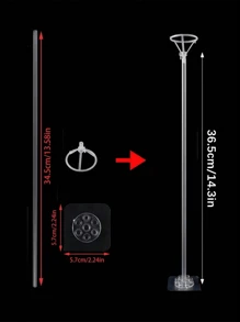 2/5/10pcs 35/70cm Birthday Party Decor Table Balloon Stand Wedding Balloons Decoration Balloon Holder Column Stick