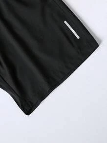 4 Stücke Set sommerlicher, lässiger und modischer, schnell trocknender Herren-Shorts für Sport, Laufen, Fitness und Strandmode, mit reflektierendem Druckdesign, das perfekte Geschenk für deinen Freund