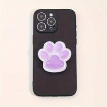 1 pezzo Supporto da tavolo pieghevole in ABS con design a zampa di gatto carino, 1 pezzo Accessorio impermeabile per supportare il telefono compatibile con , telefoni Android, regalo per compleanni, famiglia, amici, sostegno per telefono push-pull, supporto per telefono, accessori per telefono