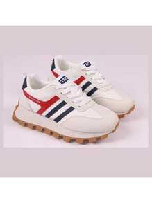 Women Wedge Sneakers - 黑色 - 查看 3