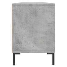 Meuble  gris béton 150x30x44,5 cm bois ingénierie