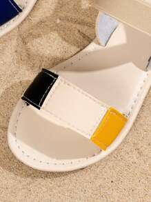 2025 New Sandals, Color Matching Sandals, Vamp Random Color Matching, Beach Sandals, Bohemian Style Sandals, Casual Sandals, Soft Soled Comfortable Sandals, Can Create A Surprise Gift