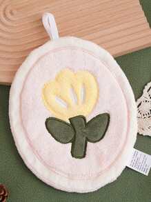 1pc Cute Kitchen Dish Towel, Absorbent Soft Hanging Hand Towel, Thickened Small Cleaning Rag,School,Back To School,Travel,Travel Essentials,Home Essentials,Towel,Skin Care - Multicolor - View 10