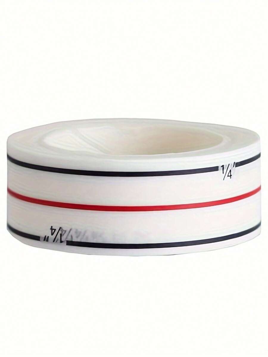 1roll 10.9 Yards Of Diagonal Seam Tape For Straight And Diagonal Stitching - Sewing Basting Tape For Perfect Seams - White - View 1
