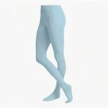 Don Calcetin Soft Elastic Nylon Stocking For Girls Daily Use Ballet Costume - Mint Blue - View 1