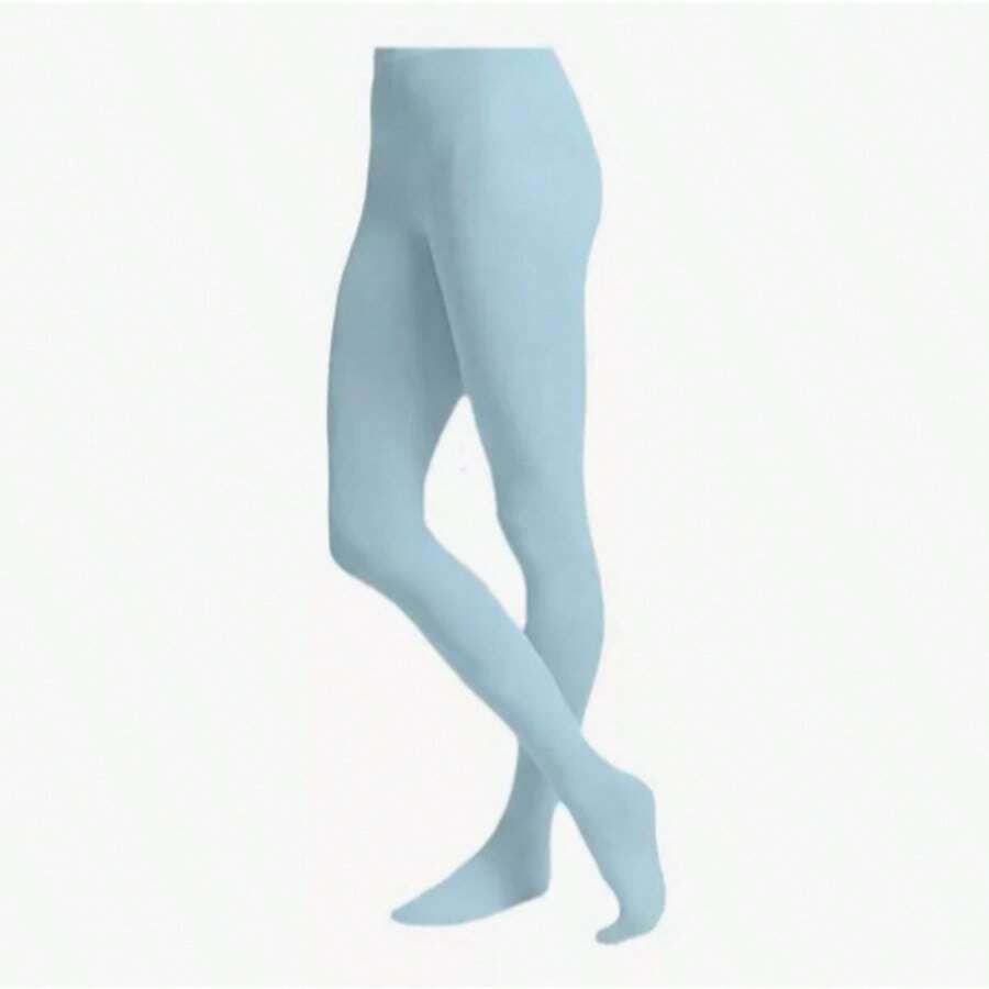 Don Calcetin Soft Elastic Nylon Stocking For Girls Daily Use Ballet Costume - Mint Blue - View 1