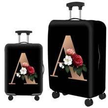 1pc S/M/L Elastic Luggage Cover Luggage Protective Cover Luggage Cover Storage Suitcase Cover Trolley Case Luggage Protective Dust Cover Elastic Polyester Luggage Protector - Dust-Proof Travel Luggage Cover With Elastic Fabric - Luggage Cover For Men And Women, Essential Accessories For Outdoor Vacation Travel Bag For School School Accessories School Stuff - Multicolor - View 5