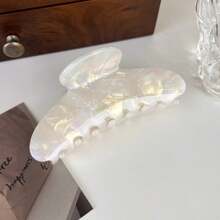 1 件装时尚醋酸纤维豹纹发爪优雅女士发夹发夹