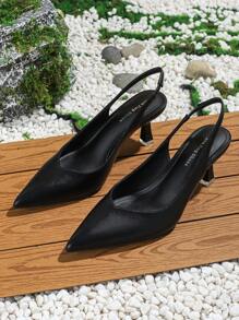 Fashionable Versatile High Heels Women Shoes, Ladies Pumps Suitable For Commuting, Weddings & Parties