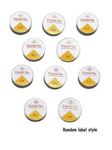 2pcs/Set Random Length Of Elastic String Bracelets And Necklaces With Crystal Threads And Beads, Diy Handmade Accessories, Jewelry Materials And Tools - Multicolor - View 7