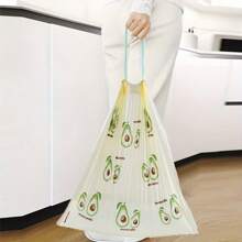 100pcs Anti-Leakage Drawstring Trash Bags, 4 Gallon Multi-Purpose Plastic Bags For Kitchen, Bedroom, Living Room, Outdoor, Car - Disposable, Easy To Distribute, Versatile Use