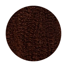 Noble Lady Cabelo Cacheado Gabriela Fibra de Proteína 85cm Qualidade Premium 320g e 9 telas - Bronze - Visão 3