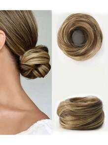 1pc Fashionable & Elegant Hair Scrunchie Bun Maker, Hair Accessories Wig, Messy Bun Hair Donut, Suitable For Everyday Use