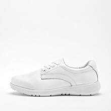 zapato de piel para mujer color blanco - Blanco - Ver 3