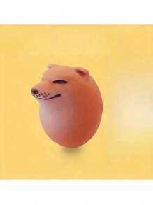 Shiba Inu Egg Cartoon Dog Doll - Plastic Animal Toy, Various Breed Sizes, No Battery Required - Collectible Novelty Shiba Inu Egg Mini Doll, Perfect For Play And Decoration