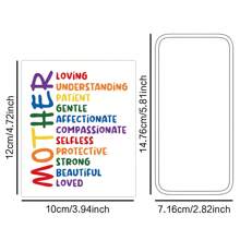4pcs Mother Meaning Wine Bottle Labels, Mother's Day Wine Bottle Stickers, Birthday Wine Labels, Self-Adhesive Decals For Champagne Bottles, Perfect For Party Favors & Decorations