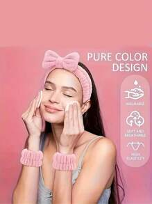 9-Piece Reusable Makeup Tool Set: Face Cleansing Pads, Makeup Sponges, Facial Scrub Band, Air Cushion Puff, Portable Cosmetic Accessories Suitable For Foundation, Cream, Powder, BB Cushion, Fit For All Skin Types