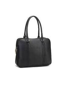 簡潔、多功能且速度自由的交易所，採用防水 PU 鋼材，可抵抗塗鴉和非法侵擾。經典復古卡、拍賣和股票交易、工作、反詐欺、零售。手提電腦交易所，手提包，旅行交易所，便攜式電腦託管，交易所 - 黑色 - 查看 2