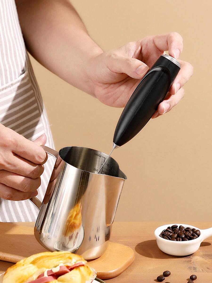 Electric Hand Mixer For Eggs, Handheld Milk Frother Whisk For Home Baking, Mini Milk Cream Mixer - Multicolor - View 1