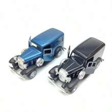 Modèle de collection de voiture ancienne de style vintage, convient aux enfants de 8 à 12 ans ou comme cadeau de Noël, rentrée scolaire