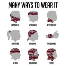 1pc, Paisley Variable Headscarf, Polyester Microfiber Material, High-Quality Soft And Comfortable Headscarf, Flexible, Breathable, Lightweight And Fast Drying, Can Effectively Block UV, The Best Dust, Snow, Sun Or Wind Protection.