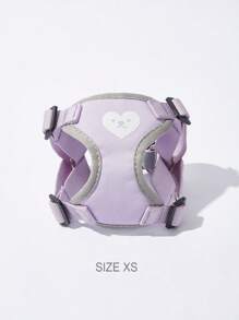 Petsin Purple Floral Pattern Pet Harness - Lilac Purple - View 7