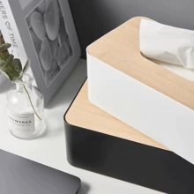 Podłużne pudełko na chusteczki bambusowe i papierowe, prostokątny minimalistyczny design do domu, biura, sypialni, łazienki, salonu do kuchni domowej, sypialni, salonu, jadalni, akcesoriów do dekoracji domu, ozdobne pudełko, prezent ślubny dla kobiet, letni festiwal wakacyjny, niezbędny