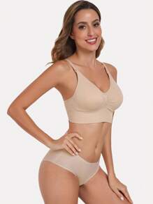 Pregnant Women's Bra Sexy Breastfeeding Gathering Without Steel Ring Sports Bra Nursing Bra