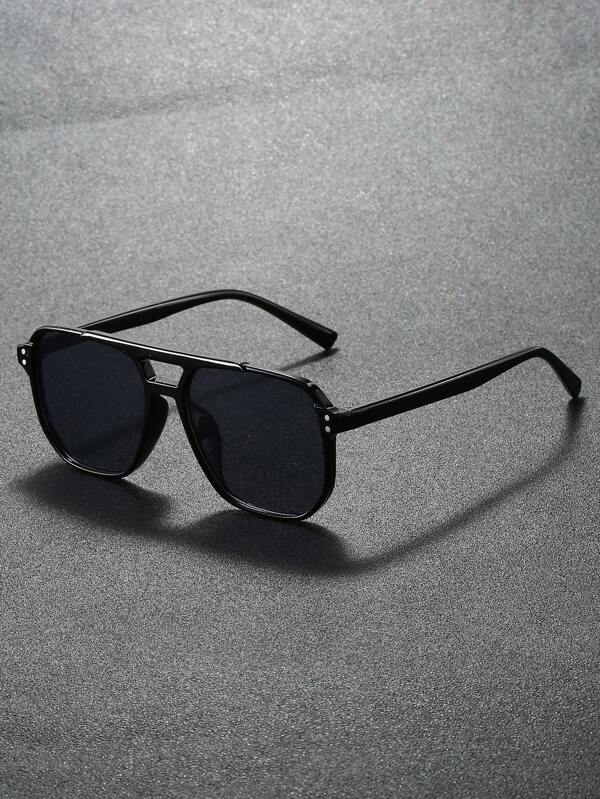 1 pieza Gafas de sol de moda retro Y2K para hombres y mujeres, deportivas y al aire libre, para verano, vacaciones en la playa, actividades al aire libre, viajes y regreso a la escuela, con un look escolar elegante