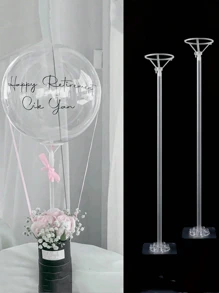 2/5/10pcs 35/70cm Birthday Party Decor Table Balloon Stand Wedding Balloons Decoration Balloon Holder Column Stick