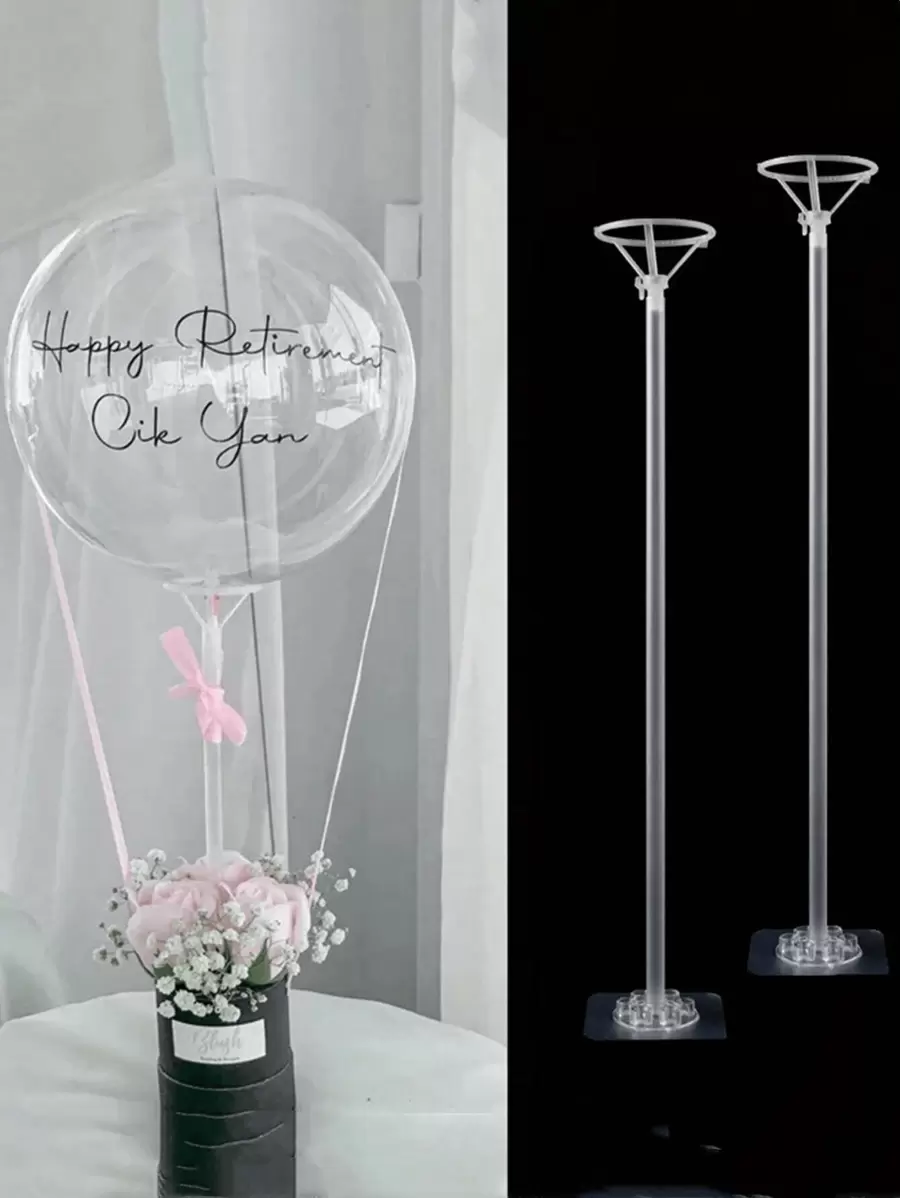 2/5/10pcs 35/70cm Birthday Party Decor Table Balloon Stand Wedding Balloons Decoration Balloon Holder Column Stick
