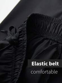 2pcs Men Sports Suit, T-Shirt And Shorts Set, Fashion Casual Pocket Drawstring Lightweight Running, Basketball, Football, Workout Activewear Top