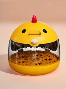 Incubadora doméstica para 5 huevos con ovoscopio, apta para huevos de pollo, pato, codorniz y ganso, con ventana transparente, control de humedad, control automático de temperatura, volteo manual de huevos, adecuada para madres de aves