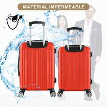 Luggage Sets - Red - View 3